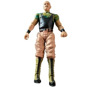Mattel Action Figure Unisex 6in Tan Camo WWE General Adnan Legends Series